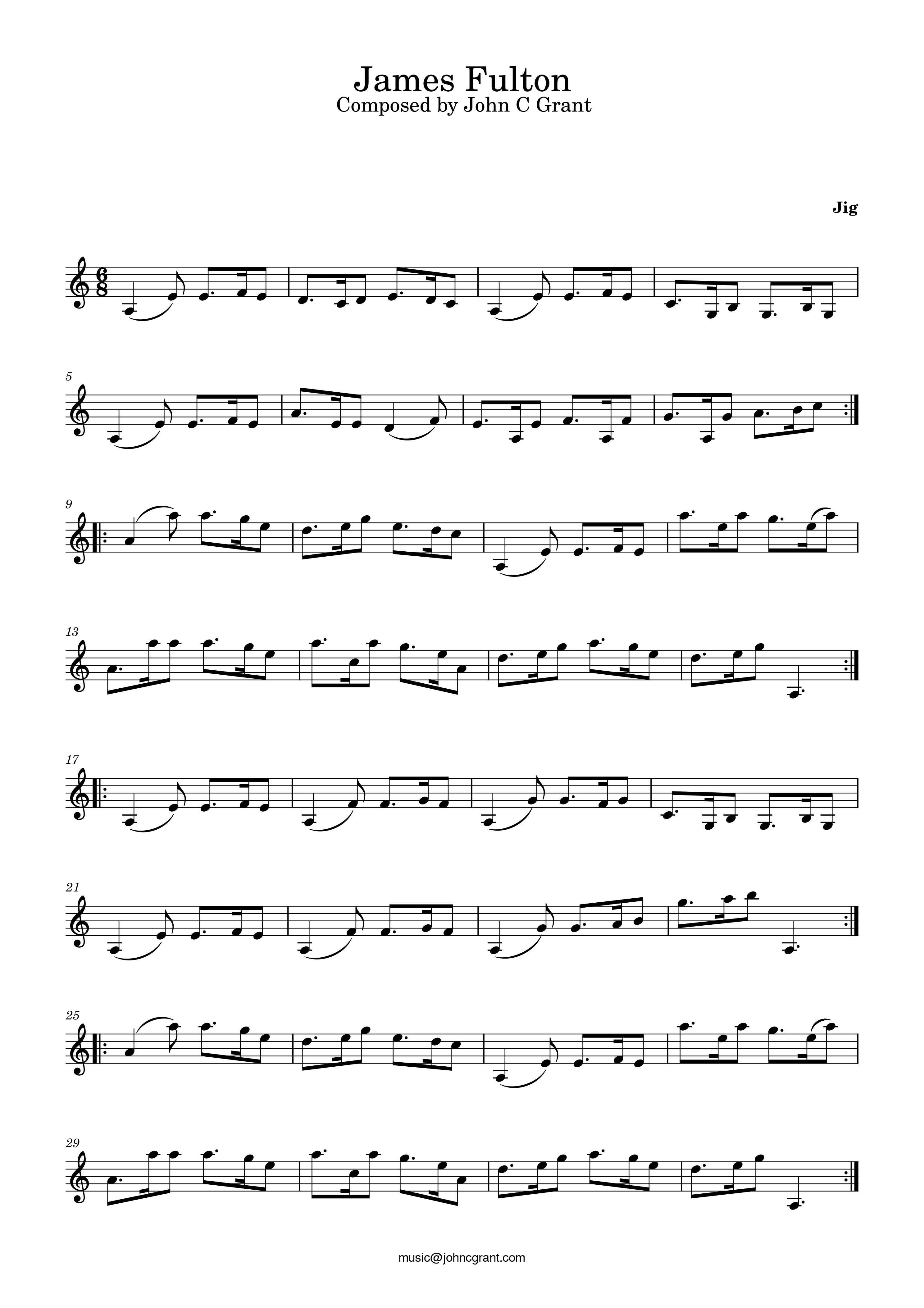James Fulton - Composed by John C Grant (https://johncgrant.com). Traditional composer from Kilmarnock, Ayrshire, Scotland.